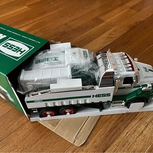 NEW 2017 Hess Dump Truck and Loader 
New in Box 
Opened only to photograph.